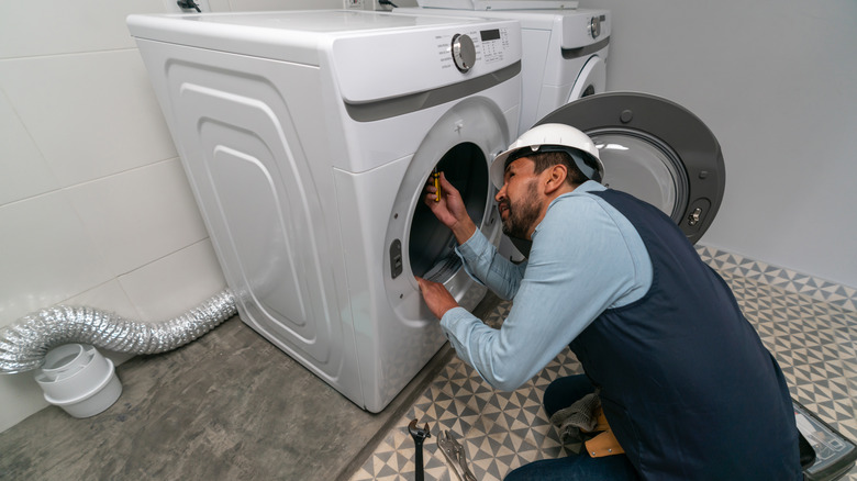 Lawndale washer- dryer installation